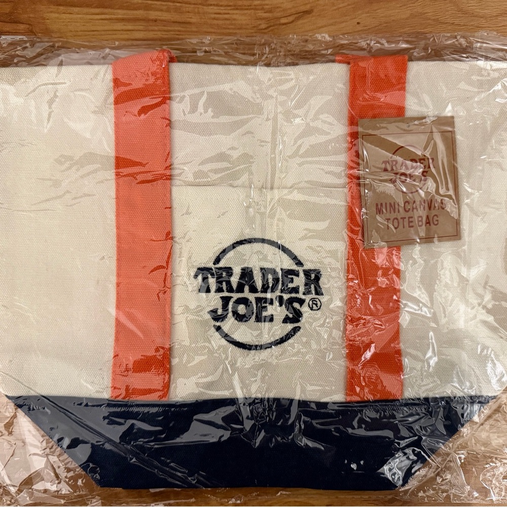 Trader Joe's Bay FC Canvas Mini Tote